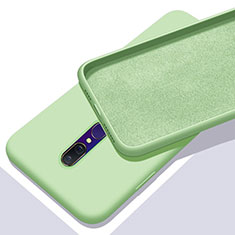 Custodia Silicone Ultra Sottile Morbida 360 Gradi Cover per Oppo A9 Verde