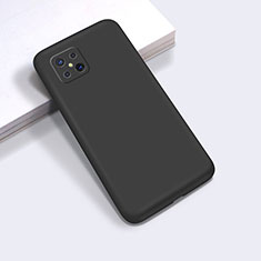 Custodia Silicone Ultra Sottile Morbida 360 Gradi Cover per Oppo A92s 5G Nero