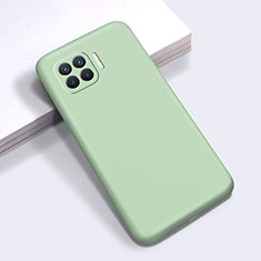 Custodia Silicone Ultra Sottile Morbida 360 Gradi Cover per Oppo F17 Pro Verde