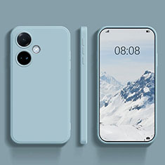 Custodia Silicone Ultra Sottile Morbida 360 Gradi Cover per Oppo K11 5G Azzurro