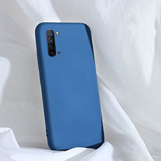 Custodia Silicone Ultra Sottile Morbida 360 Gradi Cover per Oppo K7 5G Blu