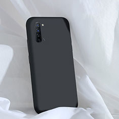 Custodia Silicone Ultra Sottile Morbida 360 Gradi Cover per Oppo K7 5G Nero