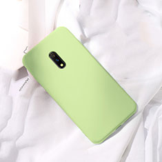 Custodia Silicone Ultra Sottile Morbida 360 Gradi Cover per Oppo Realme X Verde