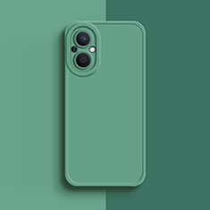 Custodia Silicone Ultra Sottile Morbida 360 Gradi Cover per Oppo Reno7 Lite 5G Verde