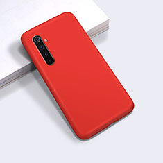 Custodia Silicone Ultra Sottile Morbida 360 Gradi Cover per Realme 6 Pro Rosso