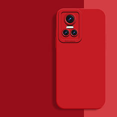 Custodia Silicone Ultra Sottile Morbida 360 Gradi Cover per Realme GT Neo3 5G Rosso