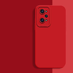 Custodia Silicone Ultra Sottile Morbida 360 Gradi Cover per Realme GT2 5G Rosso