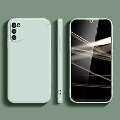 Custodia Silicone Ultra Sottile Morbida 360 Gradi Cover per Samsung Galaxy A02s Verde Pastello