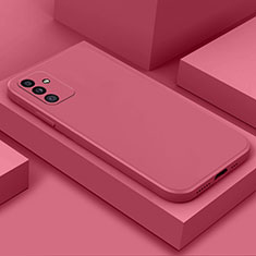 Custodia Silicone Ultra Sottile Morbida 360 Gradi Cover per Samsung Galaxy A14 4G Rosa Caldo