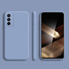 Custodia Silicone Ultra Sottile Morbida 360 Gradi Cover per Samsung Galaxy A15 LTE Grigio Lavanda