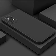 Custodia Silicone Ultra Sottile Morbida 360 Gradi Cover per Samsung Galaxy A52 5G Nero