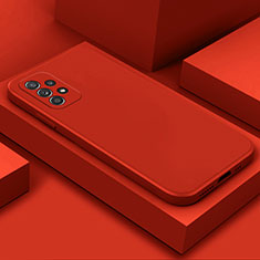 Custodia Silicone Ultra Sottile Morbida 360 Gradi Cover per Samsung Galaxy A52s 5G Rosso
