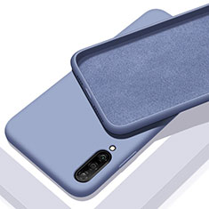 Custodia Silicone Ultra Sottile Morbida 360 Gradi Cover per Samsung Galaxy A70S Cielo Blu