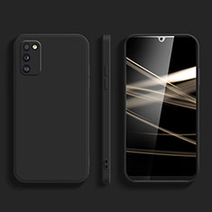 Custodia Silicone Ultra Sottile Morbida 360 Gradi Cover per Samsung Galaxy F02S SM-E025F Nero