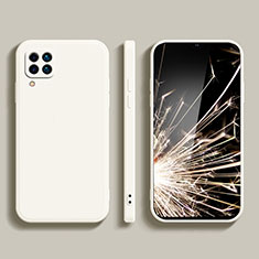 Custodia Silicone Ultra Sottile Morbida 360 Gradi Cover per Samsung Galaxy M22 4G Bianco