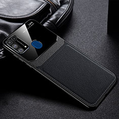 Custodia Silicone Ultra Sottile Morbida 360 Gradi Cover per Samsung Galaxy M31 Nero