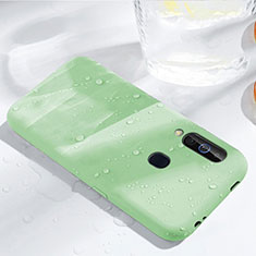 Custodia Silicone Ultra Sottile Morbida 360 Gradi Cover per Samsung Galaxy M40 Verde