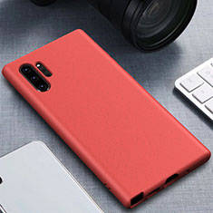 Custodia Silicone Ultra Sottile Morbida 360 Gradi Cover per Samsung Galaxy Note 10 Plus 5G Rosso