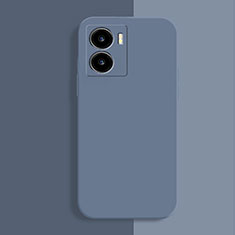 Custodia Silicone Ultra Sottile Morbida 360 Gradi Cover per Vivo iQOO Z7 5G Grigio Lavanda