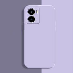 Custodia Silicone Ultra Sottile Morbida 360 Gradi Cover per Vivo iQOO Z7x 5G Lavanda