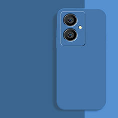 Custodia Silicone Ultra Sottile Morbida 360 Gradi Cover per Vivo Y78 Plus 5G Blu