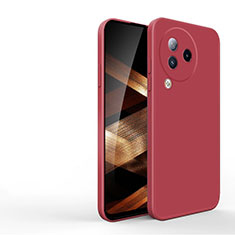 Custodia Silicone Ultra Sottile Morbida 360 Gradi Cover per Xiaomi Civi 3 5G Rosso