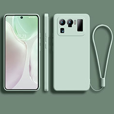 Custodia Silicone Ultra Sottile Morbida 360 Gradi Cover per Xiaomi Mi 11 Ultra 5G Verde