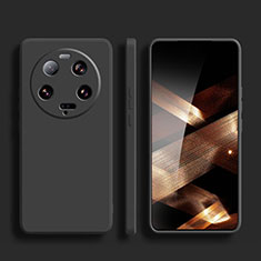 Custodia Silicone Ultra Sottile Morbida 360 Gradi Cover per Xiaomi Mi 13 Ultra 5G Nero