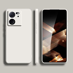 Custodia Silicone Ultra Sottile Morbida 360 Gradi Cover per Xiaomi Mi 13T 5G Bianco