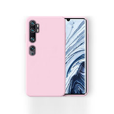 Custodia Silicone Ultra Sottile Morbida 360 Gradi Cover per Xiaomi Mi Note 10 Pro Rosa