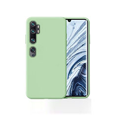 Custodia Silicone Ultra Sottile Morbida 360 Gradi Cover per Xiaomi Mi Note 10 Pro Verde