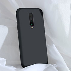 Custodia Silicone Ultra Sottile Morbida 360 Gradi Cover per Xiaomi Redmi K30 4G Nero