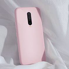 Custodia Silicone Ultra Sottile Morbida 360 Gradi Cover per Xiaomi Redmi K30 4G Rosa