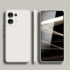 Custodia Silicone Ultra Sottile Morbida 360 Gradi Cover per Xiaomi Redmi Note 13 5G Bianco