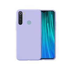 Custodia Silicone Ultra Sottile Morbida 360 Gradi Cover per Xiaomi Redmi Note 8 (2021) Viola