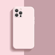 Custodia Silicone Ultra Sottile Morbida 360 Gradi Cover S01 per Apple iPhone 14 Pro Rosa