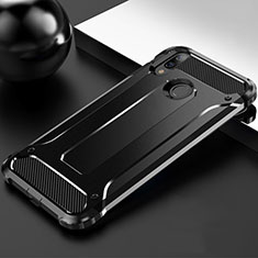 Custodia Silicone Ultra Sottile Morbida 360 Gradi Cover S01 per Huawei Enjoy 9 Plus Nero