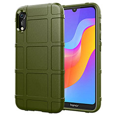 Custodia Silicone Ultra Sottile Morbida 360 Gradi Cover S01 per Huawei Honor 8A Verde