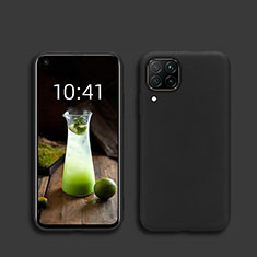 Custodia Silicone Ultra Sottile Morbida 360 Gradi Cover S01 per Huawei Nova 6 SE Nero