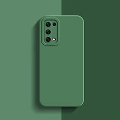 Custodia Silicone Ultra Sottile Morbida 360 Gradi Cover S01 per OnePlus Nord N200 5G Verde