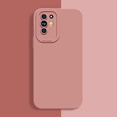 Custodia Silicone Ultra Sottile Morbida 360 Gradi Cover S01 per Oppo A95 5G Rosa