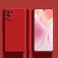 Custodia Silicone Ultra Sottile Morbida 360 Gradi Cover S01 per Oppo K9S 5G Rosso