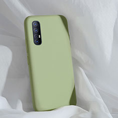 Custodia Silicone Ultra Sottile Morbida 360 Gradi Cover S01 per Oppo Reno3 Pro Verde