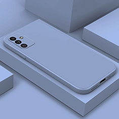 Custodia Silicone Ultra Sottile Morbida 360 Gradi Cover S01 per Samsung Galaxy A05s Grigio Lavanda