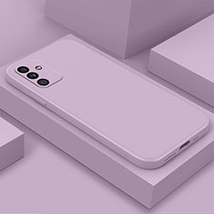 Custodia Silicone Ultra Sottile Morbida 360 Gradi Cover S01 per Samsung Galaxy A05s Lavanda