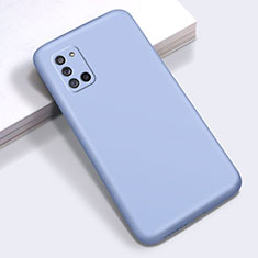 Custodia Silicone Ultra Sottile Morbida 360 Gradi Cover S01 per Samsung Galaxy A31 Cielo Blu