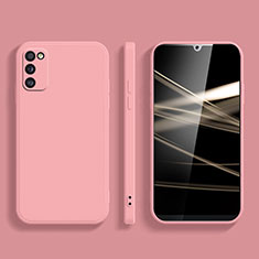 Custodia Silicone Ultra Sottile Morbida 360 Gradi Cover S01 per Samsung Galaxy A41 Rosa