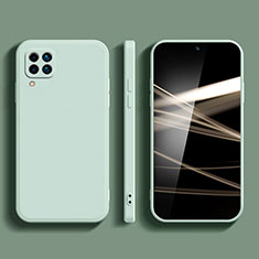 Custodia Silicone Ultra Sottile Morbida 360 Gradi Cover S01 per Samsung Galaxy F62 5G Verde Pastello