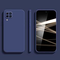 Custodia Silicone Ultra Sottile Morbida 360 Gradi Cover S01 per Samsung Galaxy M62 4G Blu