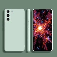 Custodia Silicone Ultra Sottile Morbida 360 Gradi Cover S01 per Samsung Galaxy S22 Plus 5G Verde Pastello
